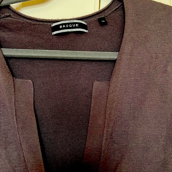 Grey Sweater top, chic luxury wear for business casual/ party smart, soft weave - Picture 1 of 4